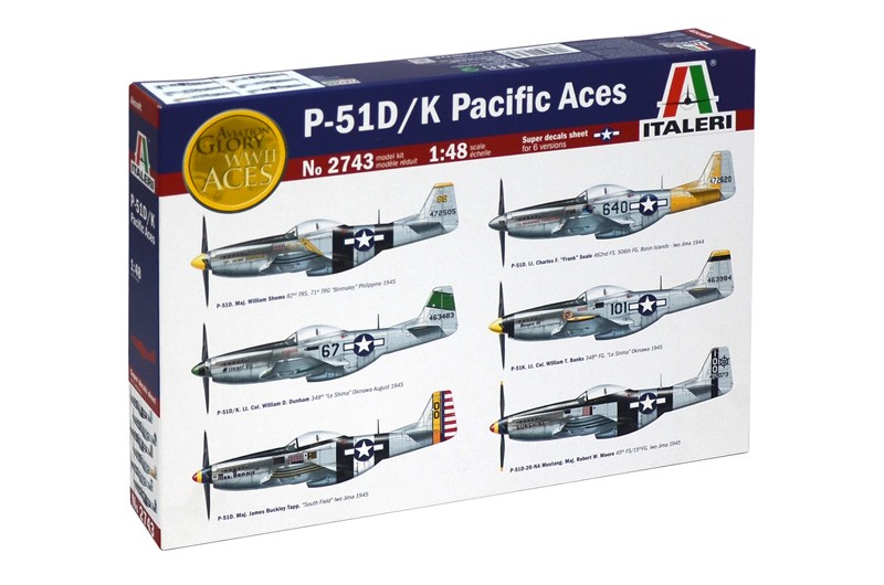 P-51 D/K Pacific Aces by Italeri