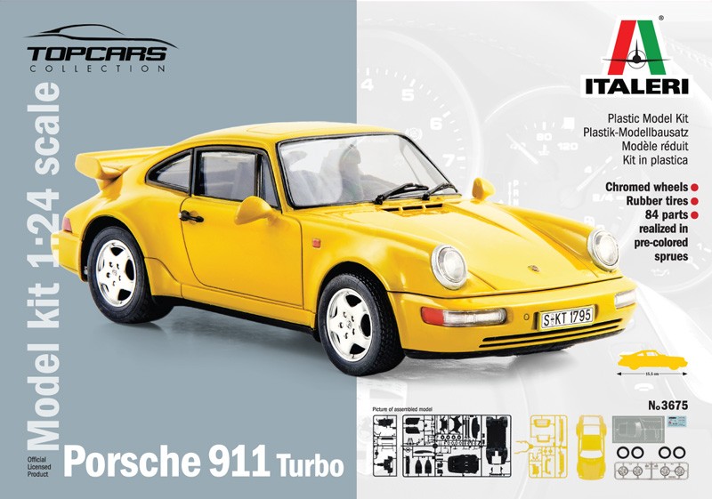 Porsche 911 Turbo by Italeri