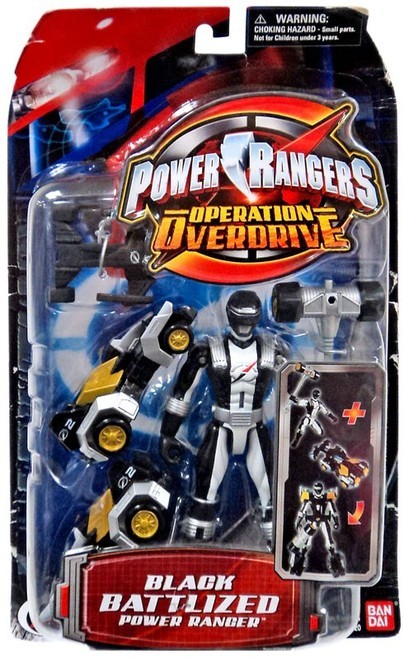 Power Rangers Operation Overdrive Black Ranger GIG