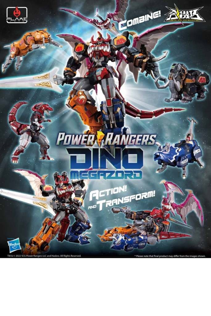 Power Rangers Go Kara Kuri Dino Megazord