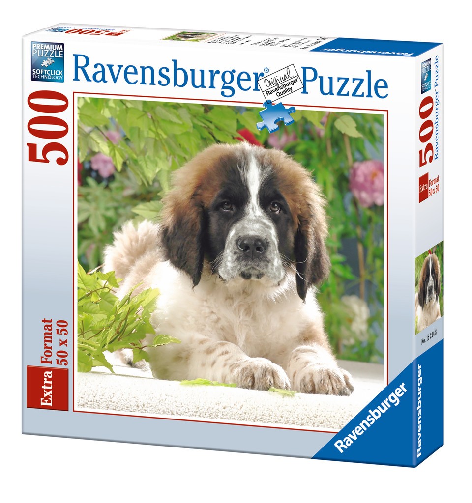 Ravensburger Puzzle Cucciolo di San Bernardo