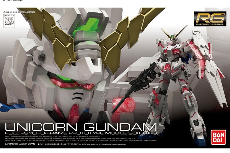 Gundam Unicorn RG Bandai