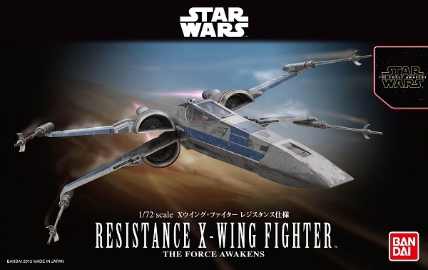 Resistance X-wing fighter