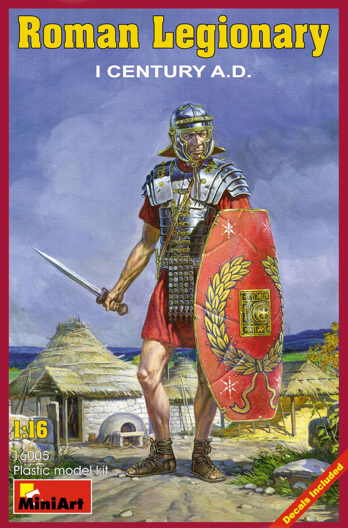 Roman Legionary - I Century A.D. by MiniArt