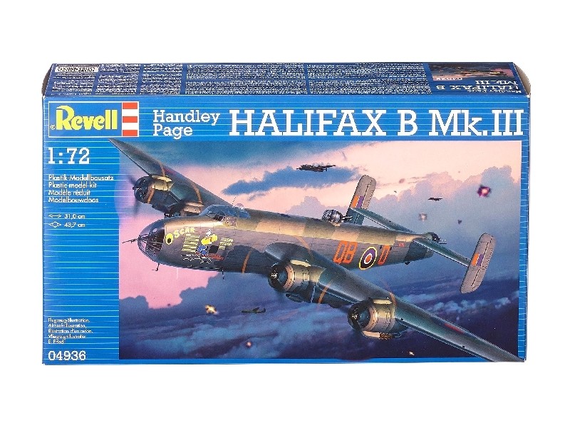 Handley Page Halifax Mk. III Plastic Model Kit