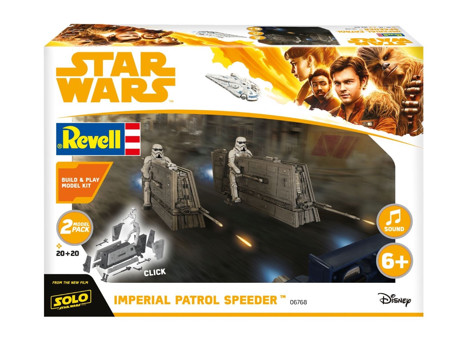 Build Play Imperial Patrol Speeder x2 (Han Solo)
