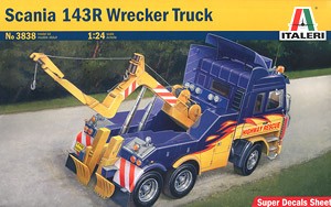 Scania 143R Wrecker Truck by Italeri