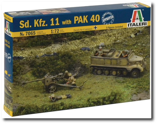 Sd. Kfz.11 with PAK 40