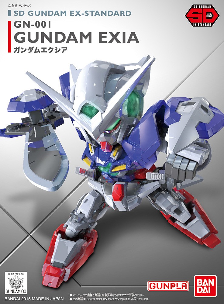 SD Gundam Exia EX STD 003