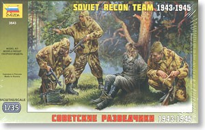 Soviet Reconnaissance Team Figure Set