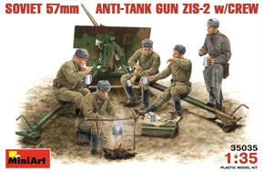 Soviet 57mm Anti-Tank Gun ZIS-2 w/Crew