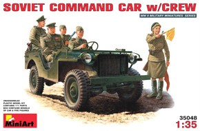 Soviet Command Car w/Crew