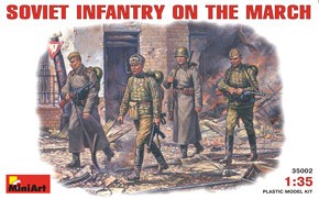 Soviet Infantry on the march