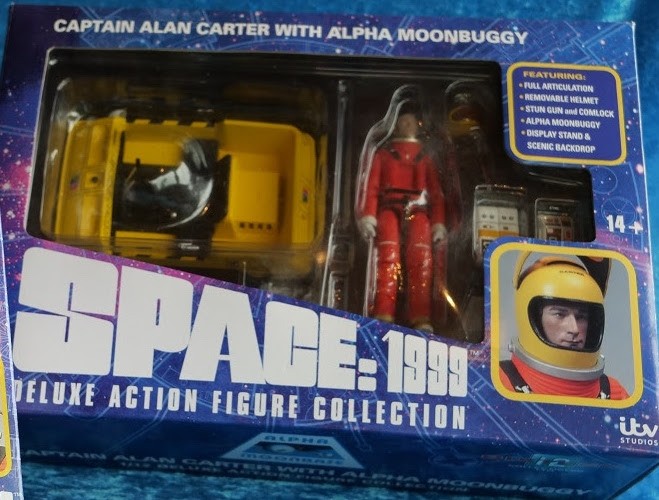 Space 1999 A Carter w Moon Buggy DLX Action Figure
