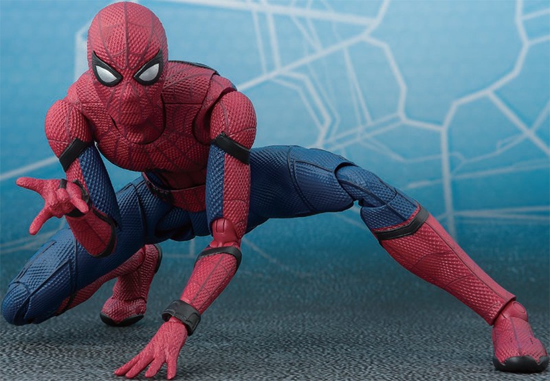 Spider-Man homecoming W/act wall SHF Bandai