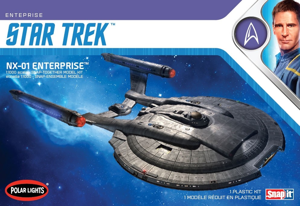 Star Trek NX-01 Enterprise Snap 2T