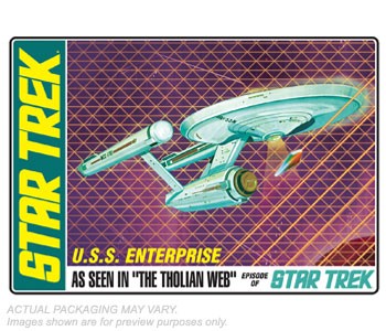 USS Enterprise Tholian web edition