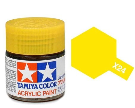 Acrylic X24 Clear Yellow 23ml Bottle
