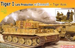 Pz.Kpfw.VI Ausf.E Tiger I Late Production w/Zimmert + Tiger Aces