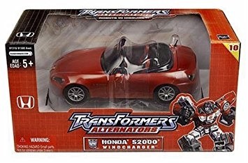 Transformers Alternatos Honda S2000 Windcharger Hasbro