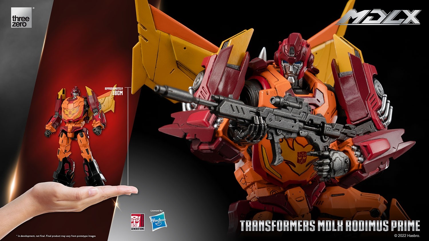 Transformers MDLX Rodimus Prime