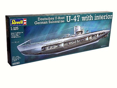 Germany Submarine U-47 w/Interior