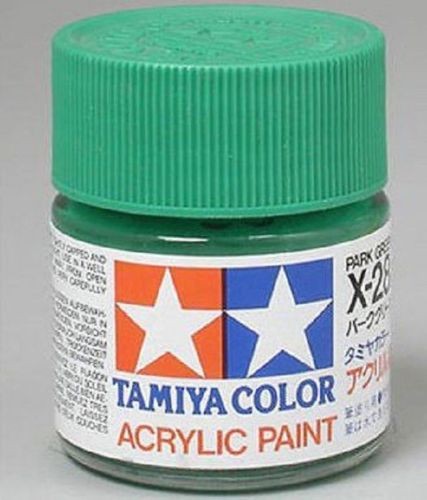 X-28 Park Green.Tamiya Color Acrylic Paint (Gloss) – Colori lucidi    