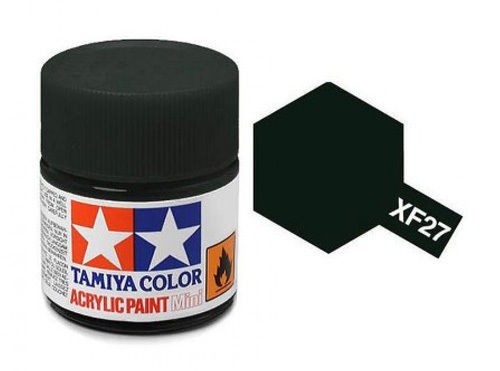 XF-27 Black Green. Tamiya Color Acrylic Paint (Flat) – Colori opachi  