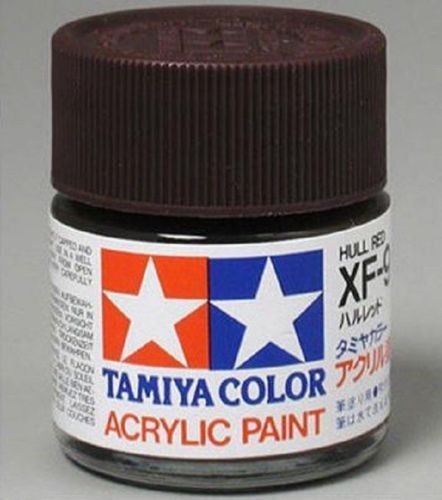 XF-9 Hull Red. Tamiya Color Acrylic Paint (Flat) – Colori opachi  
