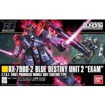 Gundam Blue Destiny Unit 2 Exam HG Bandai