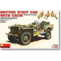 British Staff Car Bantam 40 BRC w/Crew