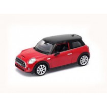 New Mini Cooper hatch 2014 red w/black roof by Welly