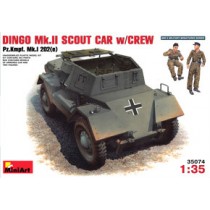 Dingo Mk.II Scout Car - Pz.Kmpf. Mk.I 202(e) w/Crew