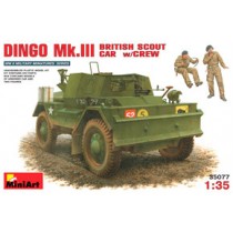 Dingo Mk.III British Scout Car w/Crew