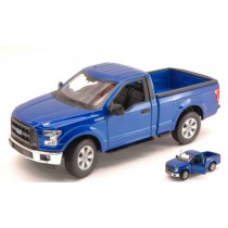 Ford F-150 Regular Cab Pick-Up 2015 Metallic Blue by Welly