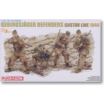 Gebirgsjäger Defense Gustav Line 1944