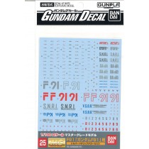 F91 Gundam Decal 1/100
