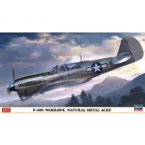 P-40N WARHAWK NATURAL METAL ACES