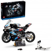 LEGO 42130 – BMW M 1000 RR moto per adulti da costruire, Idea regalo da collezione, modellino replica superbike 