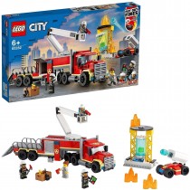  Lego City 60282 – Unità di Comando antincendio Novità Gennaio 2021