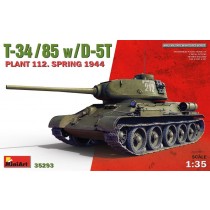 T-34-85 w/D-5T. Plant 112. Spring 1944