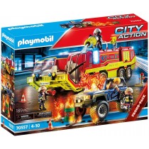 Playmobil City Action camion dei vigili del fuoco