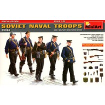 Soviet Naval Troops with 5 Figures 