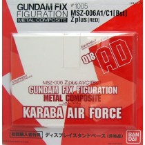 Gundam Metal composite MSZ-006A1/C1 Z Plus Karaba Air Force Stand