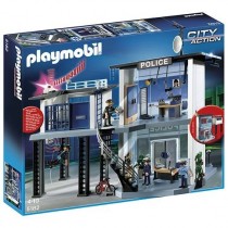 Playmobil Cith Action Stazione polizia con allarme