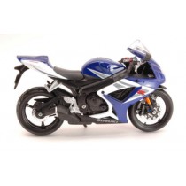 Suzuki GSX-R750 White / Blue Motorbike