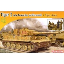 Pz.Kpfw.VI Ausf.E Tiger I Late Production w/Zimmert + Tiger Aces