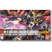 Unicorn Gundam 02 Banshee Destroy Mode HGUC