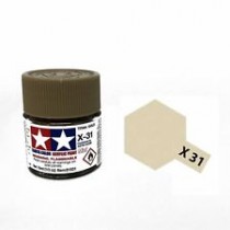 X-31 Titanium Gold. Tamiya Color Acrylic Paint (Gloss) – Colori lucidi  