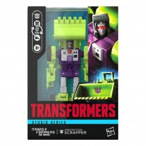The Transformers: The Movie Generations Studio Series Voyager Class Action Figure Constructicon Scrapper